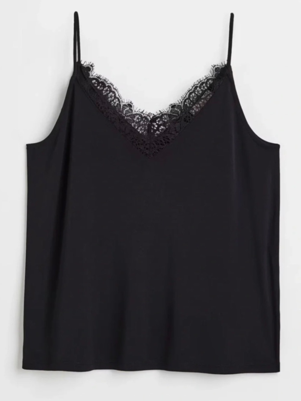H&M Lace Trim Camisole Top - NWOT